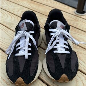 New Balance Black and White Athletic Shoes